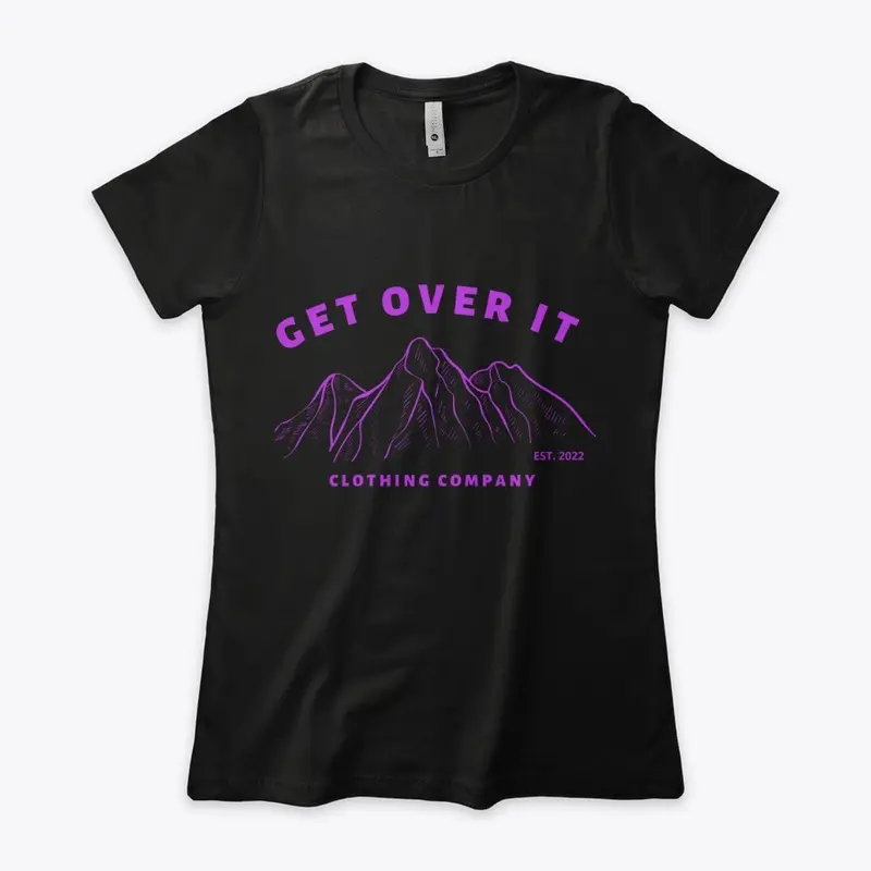 Get Over It Logo Collection - Purple