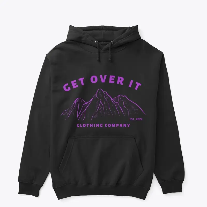 Get Over It Logo Collection - Purple