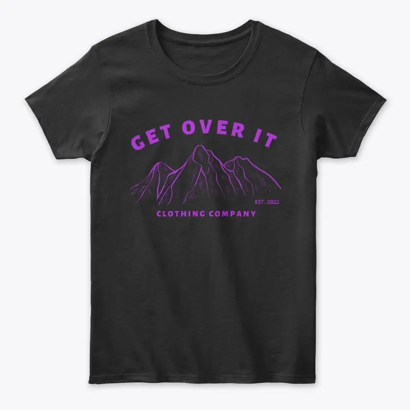 Get Over It Logo Collection - Purple